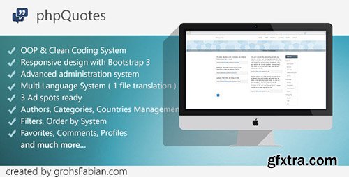 CodeCanyon - Premium Quotes PHP Script v1.3.1 - 9919332
