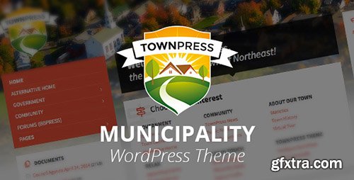 ThemeForest - TownPress v1.4.3 - Municipality WordPress Theme - 11490395