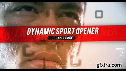 Dynamic Sport Slide After Effects Templates