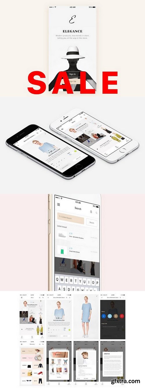 CM - Elegance iOS UI Kit 336627