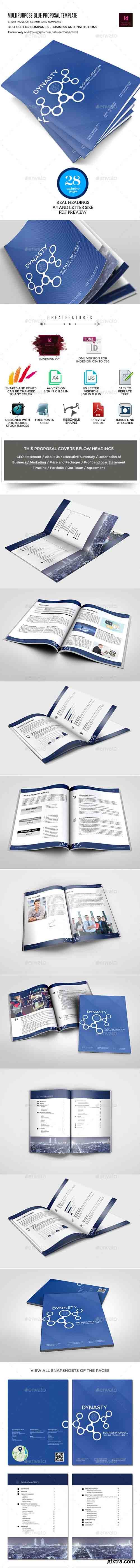 GR - Dynasty Blue Business Proposal Templates 10121525