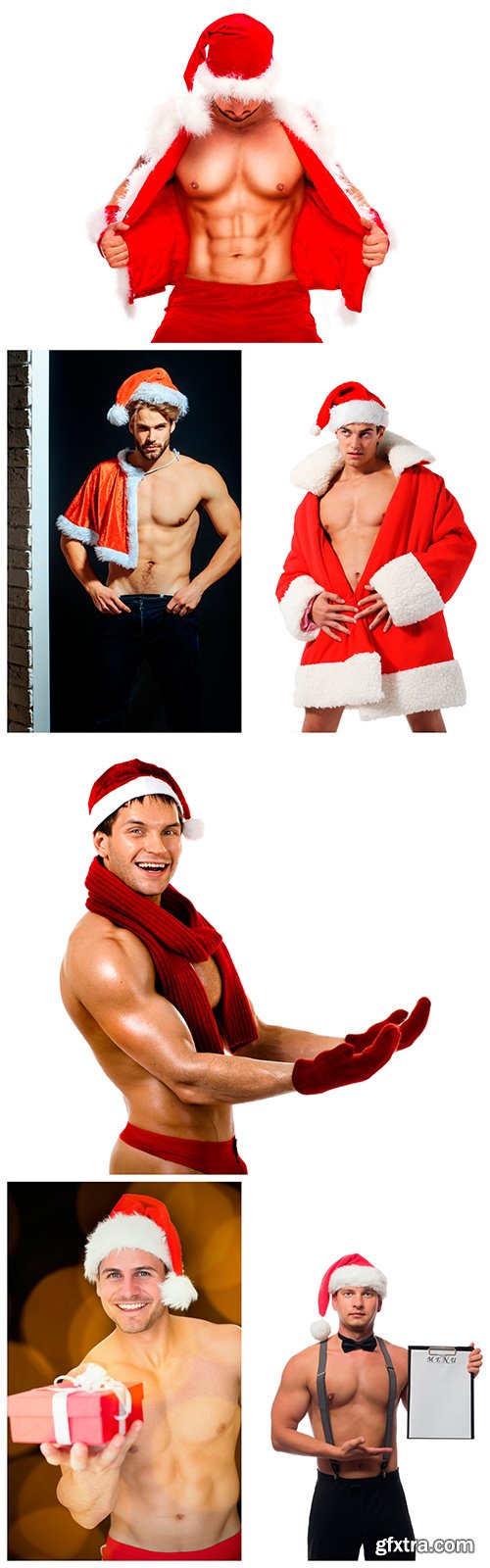 Sexy man Santa Claus - 6UHQ JPEG