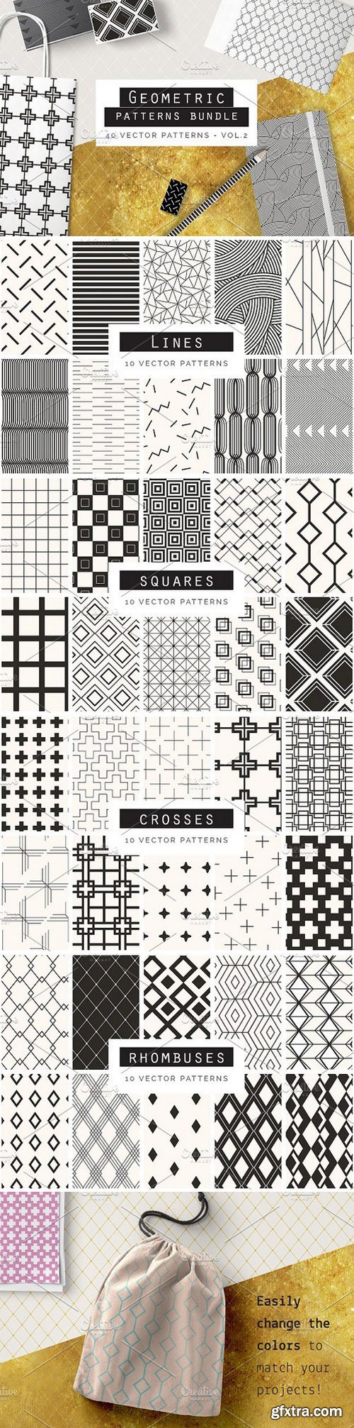 CM - Geometric Patterns Bundle - vol2 726608