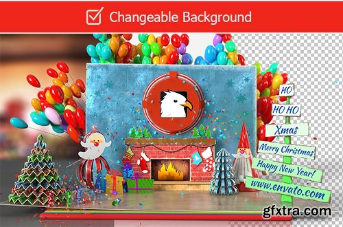 Videohive Christmas Pop-Up Book 2 19052418