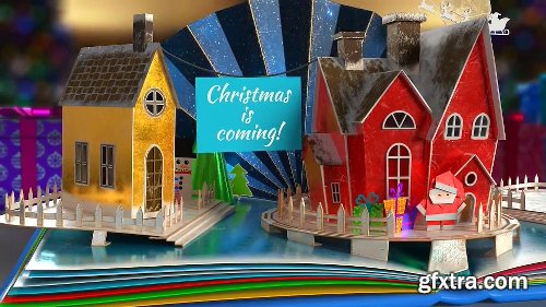 Videohive Christmas Pop-Up Book 2 19052418