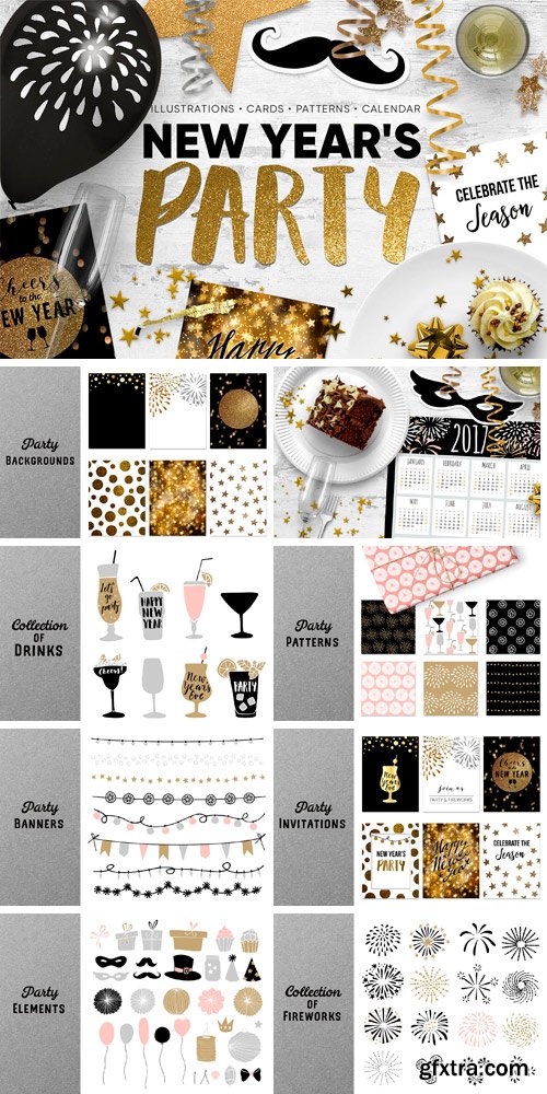 CM 1082080 - New Year's Party Set