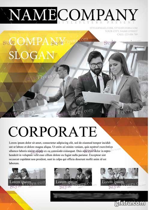 Corporate V11 PSD Flyer Template