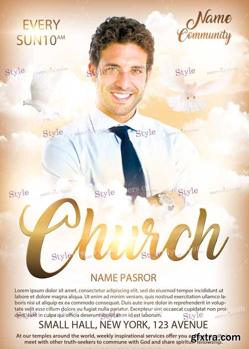 Church V4 PSD Flyer Template