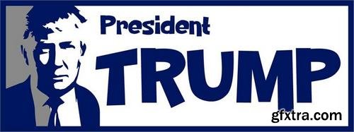 President Trump font