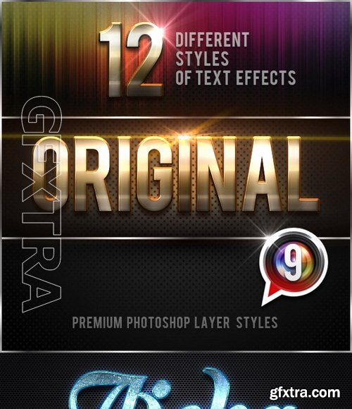 GraphicRiver - 12 Original Photoshop Text Effects Vol10 19078321