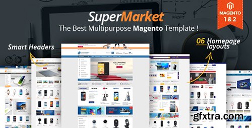 ThemeForest - Supermarket - Responsive Magento 1 & 2 Theme (Update: 23 November 16) - 18447995