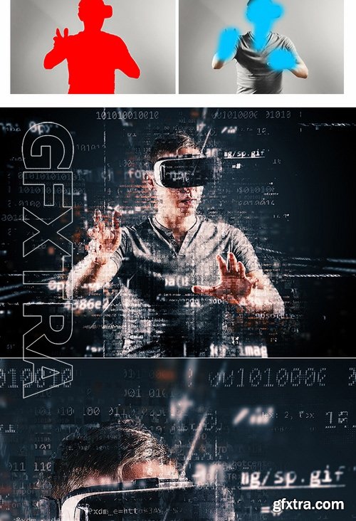 GraphicRiver - Code Art Photoshop Action 19051911