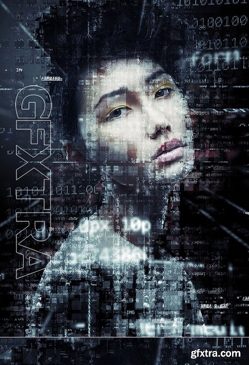 GraphicRiver - Code Art Photoshop Action 19051911