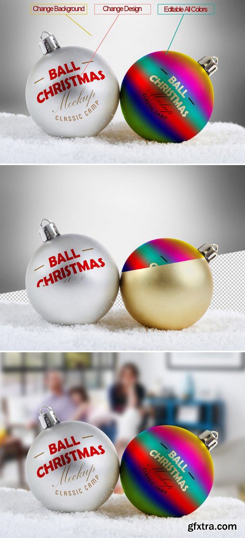 CM - Christmas Ball Mock-Up 453091