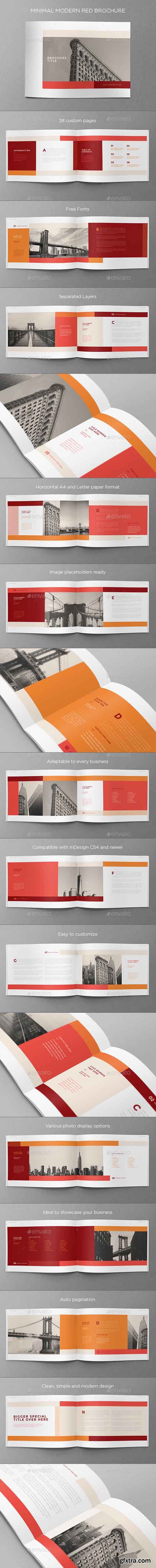 GR - Minimal Modern Red Brochure 15107153