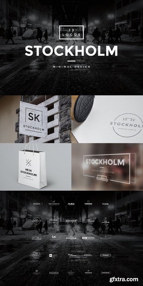 CM - Stockholm - 25 Modern Vintage Logos 225496