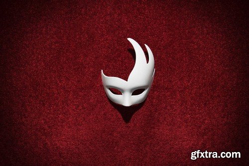 Background with carnival mask 1 - 9 UHQ JPEG