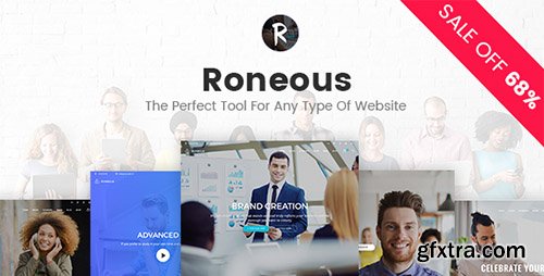 ThemeForest - Roneous v1.1 - Creative Multi-Purpose WordPress Theme - 16202433