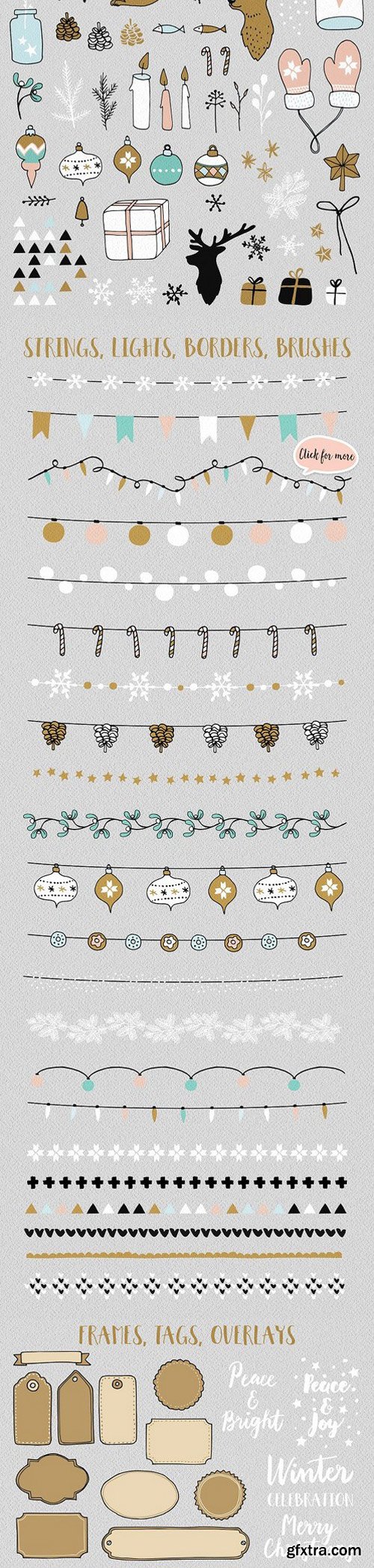 CM - 150+ Nordic Christmas set 953522