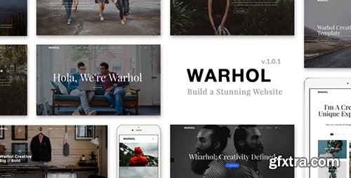 ThemeForest - Warhol v1.0.1 - Creative Multipurpose HTML Template - 16149338