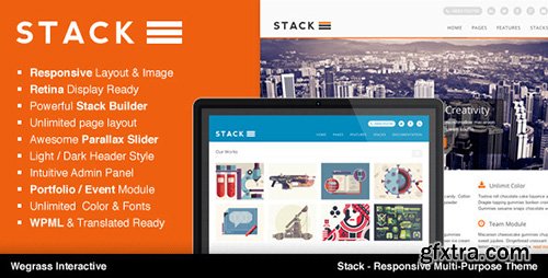 ThemeForest - Stack v1.4.4 - Responsive Multi-Purpose Theme - 5006452