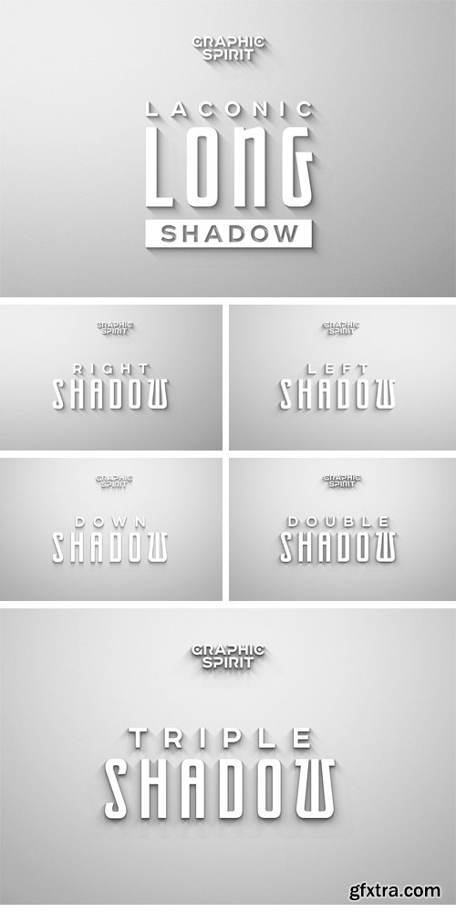 CM 1072481 - Laconic Long Shadow for Photoshop