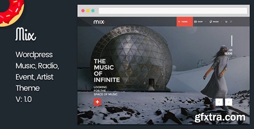 ThemeForest - Mix v1.0 - WordPress Themes For Musicians - 18705021