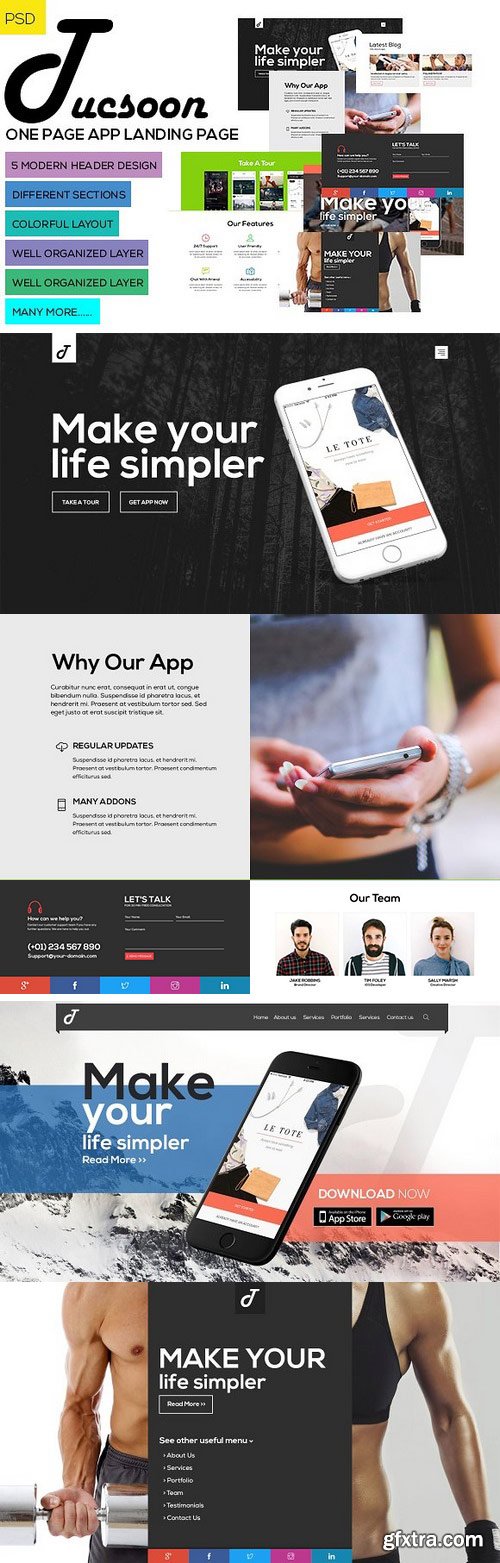 CM - Tucson - PSD - App Landing Page 1063049