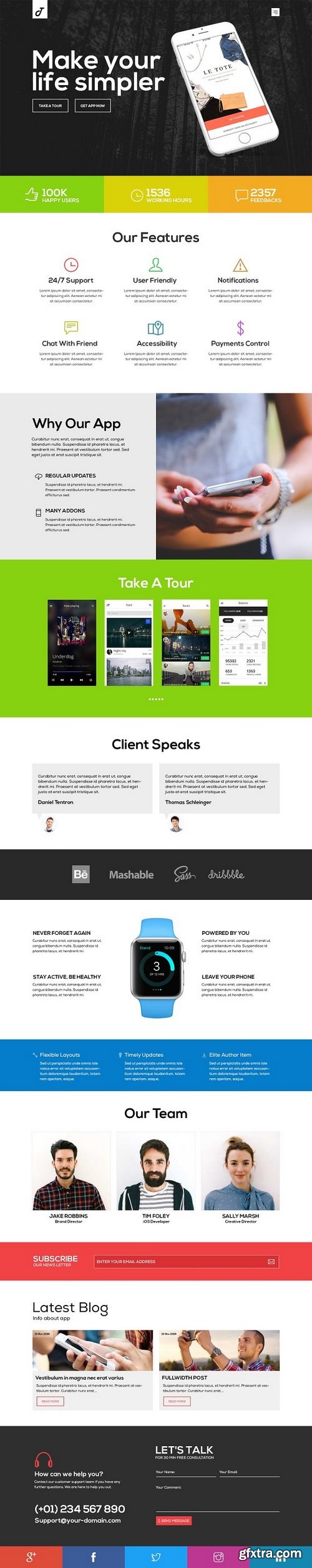 CM - Tucson - PSD - App Landing Page 1063049