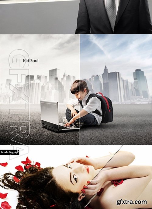 GraphicRiver - 118 Professional Photoshop Actions Bundle 18360409