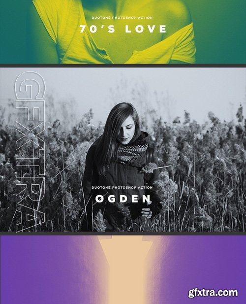 GraphicRiver - 125 Duotone Actions Bundle 18277434