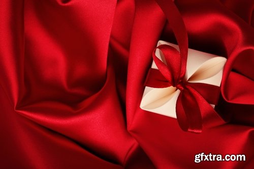 Collection of Christmas decoration design Christmas gift box bow ribbon wrapping 25 HQ Jpeg