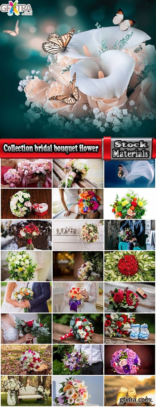 Collection bridal bouquet flower wedding celebration 25 HQ Jpeg