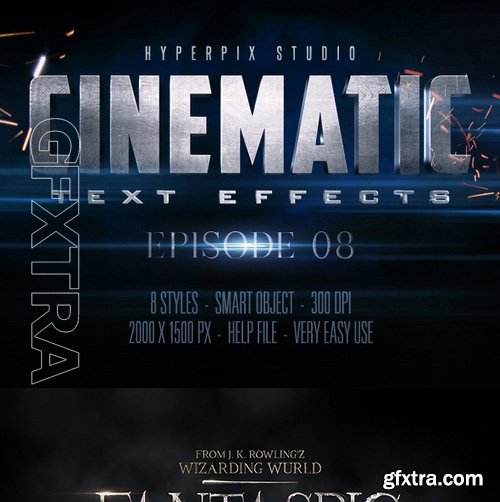 GraphicRiver - Cinematic 3D Title Text Effects Vol 8 19075425