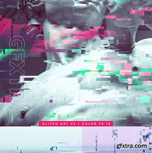 GraphicRiver - Glitch Art Photoshop Action 19032075