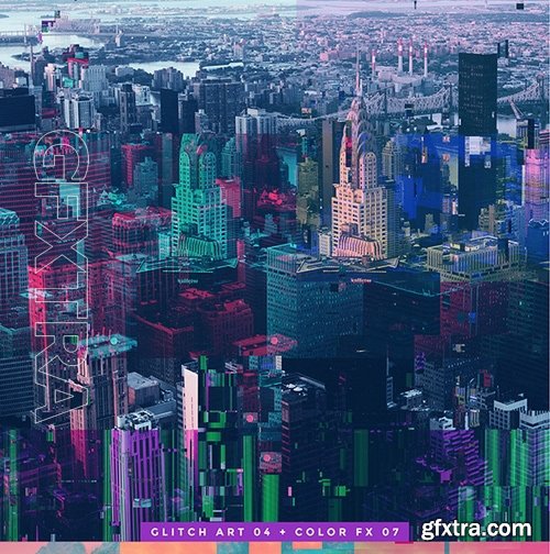 GraphicRiver - Glitch Art Photoshop Action 19032075