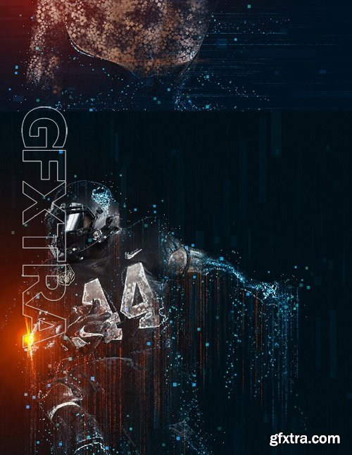 GraphicRiver - Pixel Stream Photoshop Action 1907828