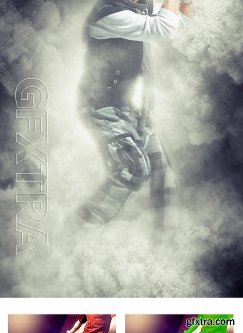 GraphicRiver - Smoke Photoshop Action 19053471