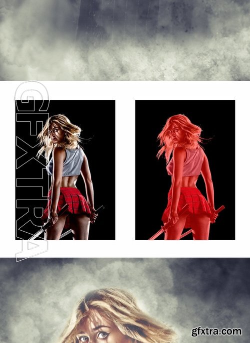 GraphicRiver - Smoke Photoshop Action 19053471