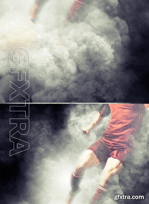 GraphicRiver - Smoke Photoshop Action 19053471