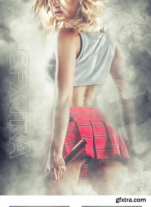 GraphicRiver - Smoke Photoshop Action 19053471