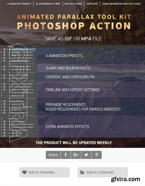 GraphicRiver - Animated Parallax Tool Kit Photoshop Action 18307730