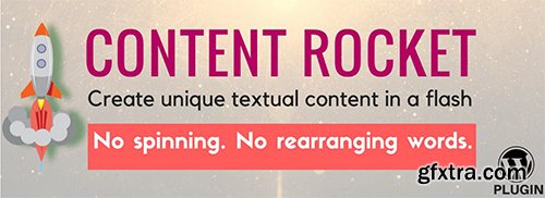 WPEnhance - Content Rocket v2.0 - WordPress Plugin To Increase Traffic And Sales