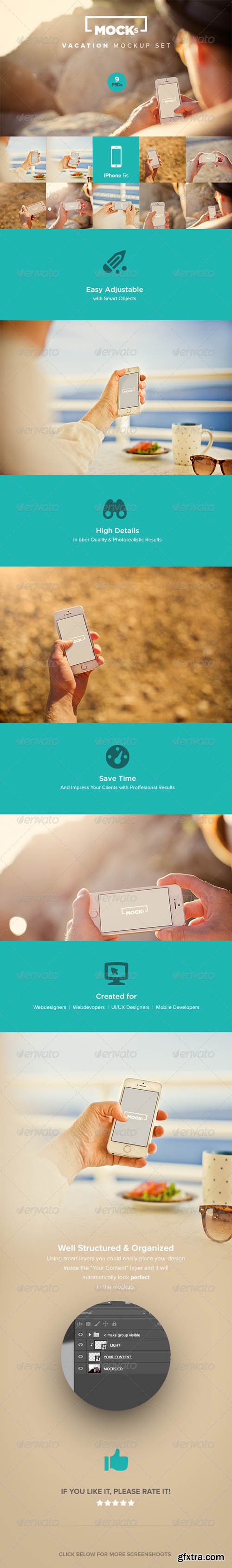 GR - Photorealistic iPhone Mockup Templates 8118721