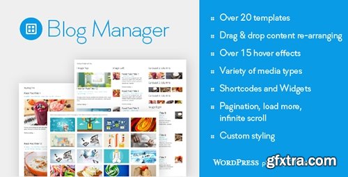 CodeCanyon - Blog Manager for WordPress v1.18 - 9982292