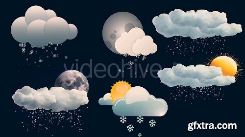 Videohive 42 Christmas Element Pack 18763066