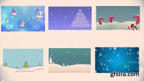 Videohive 42 Christmas Element Pack 18763066