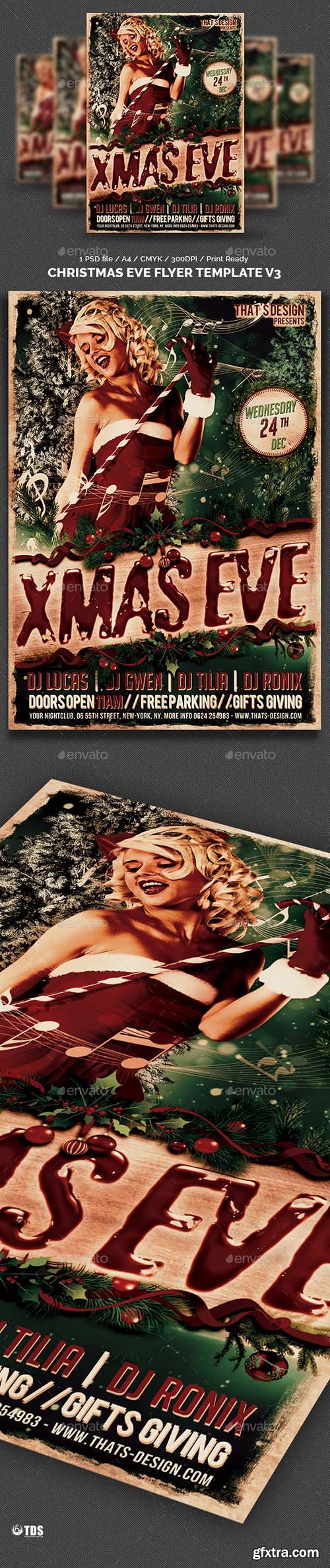 Graphicriver Christmas Eve Flyer Template V3 9516007