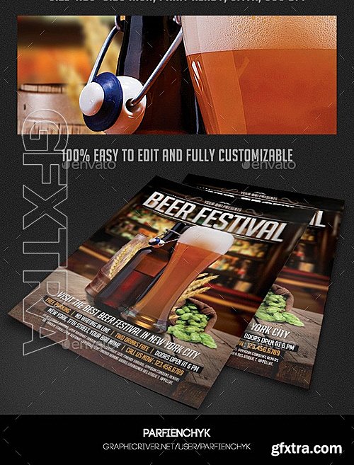 GraphicRiver - Beer Festival Flyer Template 9377676