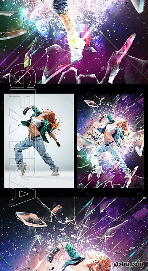 GraphicRiver - Broken Glass Photo Template 11022008